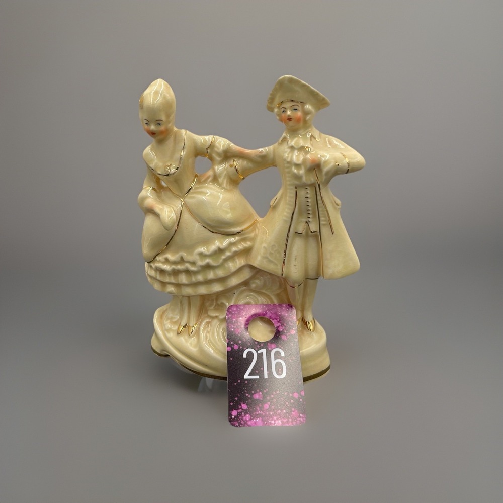 Coventry Made In USA Porcelain 18th Century‎ Rococ Courtly Figuine